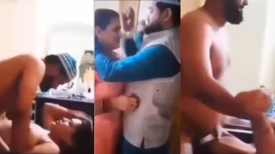 Muslim man fucks his son's school teacher in Indian porn - Full HD Video