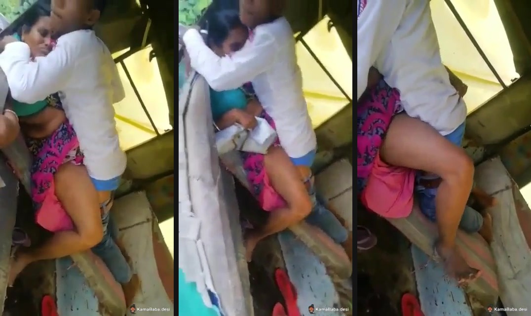 Nasty guy fucks a poor aunt on a farm in Indian aunty sex