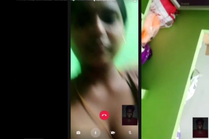 New Tamil girl sexy nude video call | Hot video of New Tamil girl sexy nude video call is shared online. With the cam facing her face; she starts the video chat.