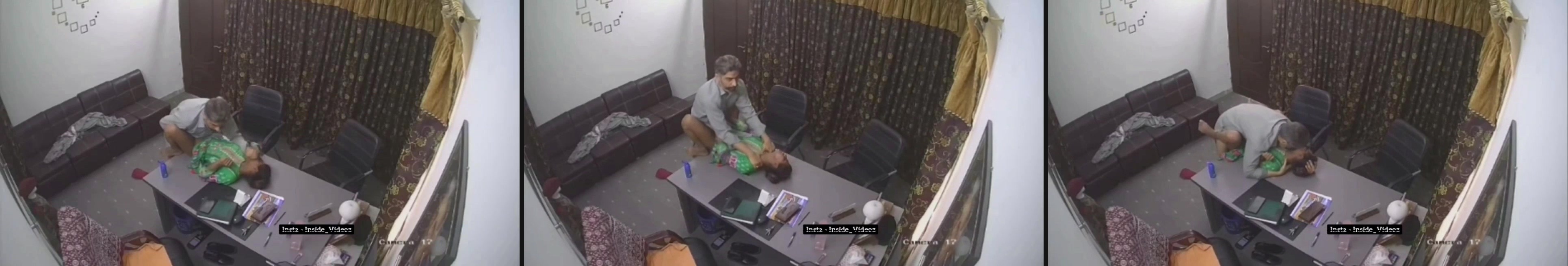 Office porn of a desi boss fucking his employee