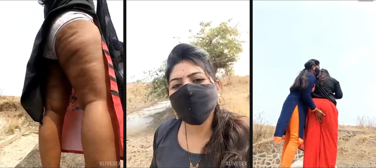 One of the best outdoor sex MMS videos of two lesbian sluts | Do you like dirty ladies exploring themselves outdoors? See this one of the best sex MMS videos.