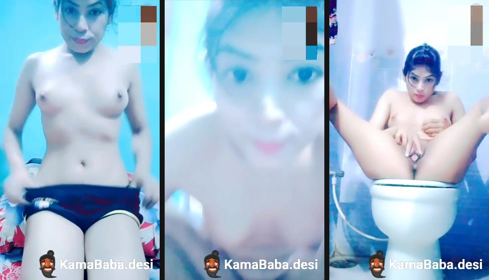 Pervert enjoys his sexy GF's nude video call