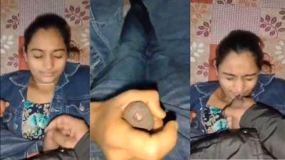 Rajasthani sex of a girl giving a handjob and drinking cum - Watch Free