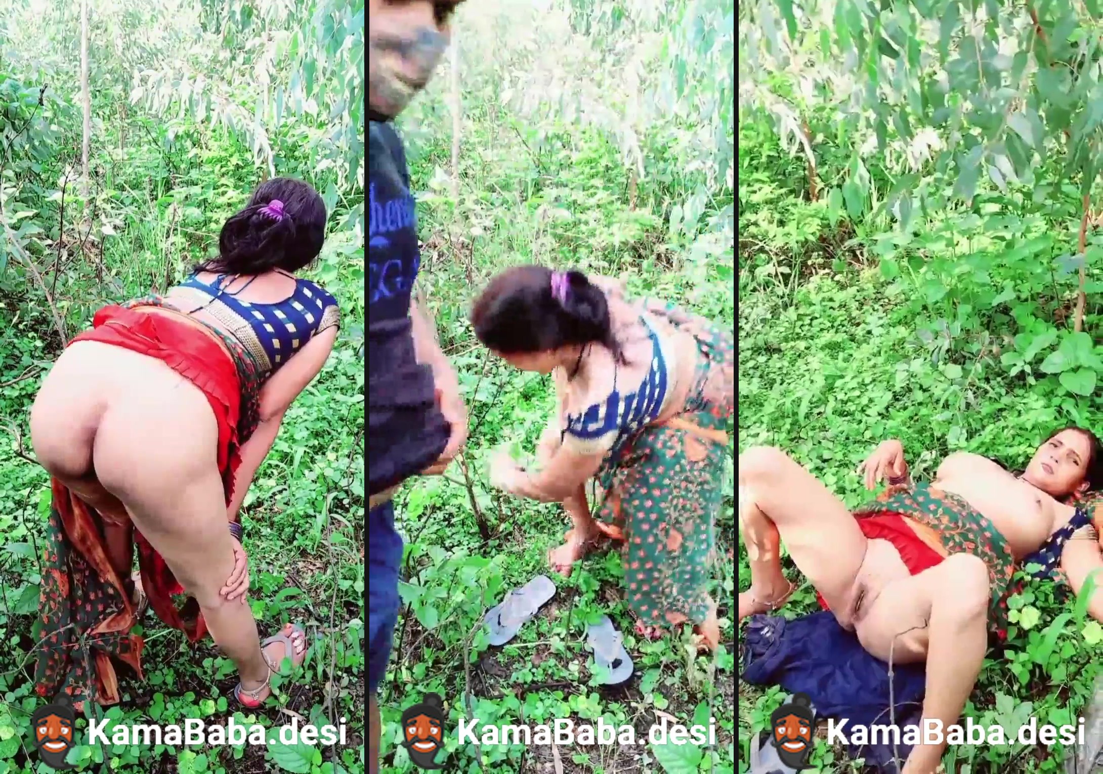 Renu Bhabhi records her outdoor sex video with her Devar