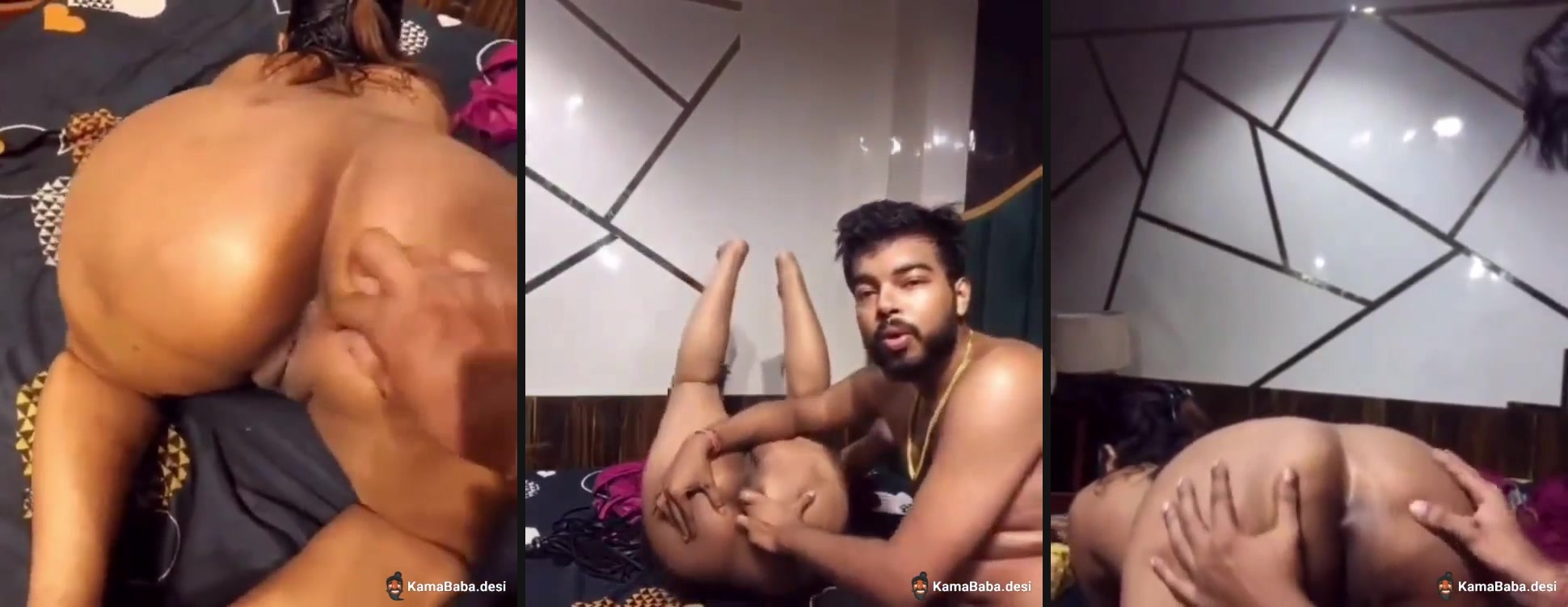 Rough desi porn video of an Indian webcam couple