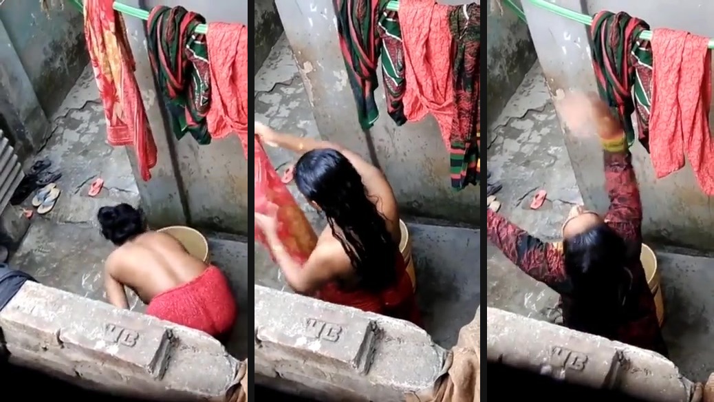 Secretly recorded video of Bangladeshi bhabhi bathing | Secretly recorded video of Bangladeshi bhabhi bathing. Hidden spy footage featuring a neighbor bhabhi undressing and bathing is shared here. - SL Leaked