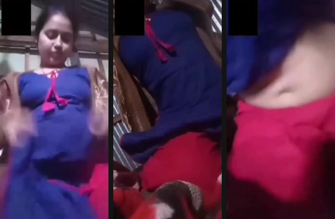 Sexy village girl stripping her kameez and exposing boobs | Hot video of Sexy village girl stripping her kameez and exposing boobs is in here. The video starts with sexy tease of hot figure in purple salwar kameez.