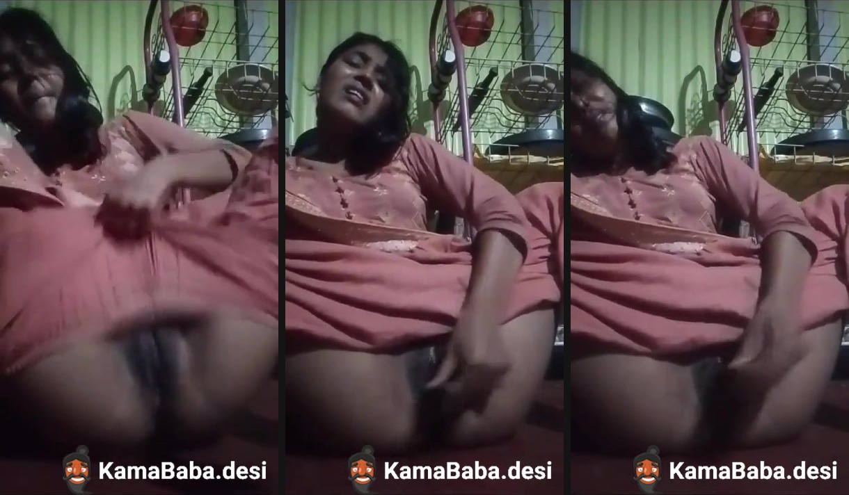 Shy girl fucks her pussy with a brinjal in xxx viral MMS - Full HD Video