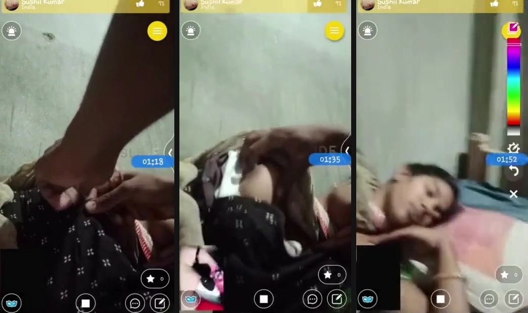 Sleeping wife exposed by husband | Sleeping wife exposed by husband video is leaked online. In this video; this desi guy was planning to have swinger relation with other couple but his village wife with her tradition did not allow it to happen.