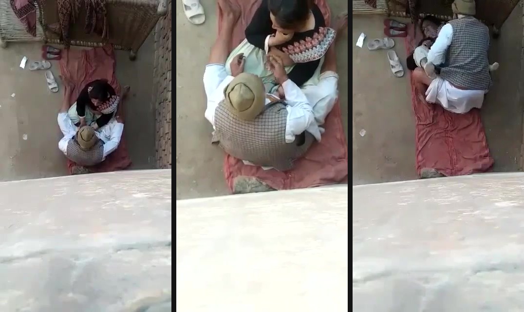Spying Sasur fucking bahu video leaked going viral online | Spy video of Sasur fucking bahu is leaked in Kama Baba sex tube. This viral video was captured by neighbor guy who had doubt on his neighbor uncle and young lady who was his bahu. - HD Video