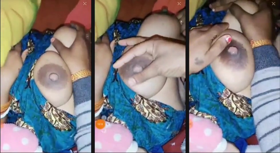 Squeezing boobs of sleeping wife | What if your wife sleeps with boobs all open for you. Would you rather take the chance to feel and fondle it or would you take the mobile camera and film those lovely moments?