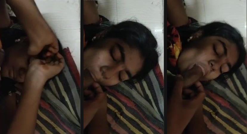 Tamil girl asking to switch off lights before blowjob | Shy video of Tamil girl asking to switch off lights before she gives a oral sex. She holds the hands in front of her face in shyness trying to avoid her face being captured.
