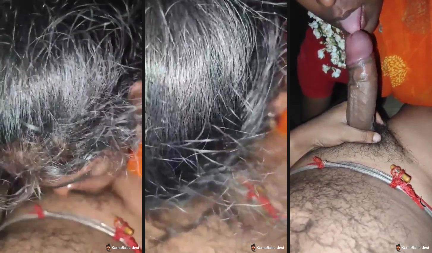 Tamil sex of a lady sucking her father-in-law's dick