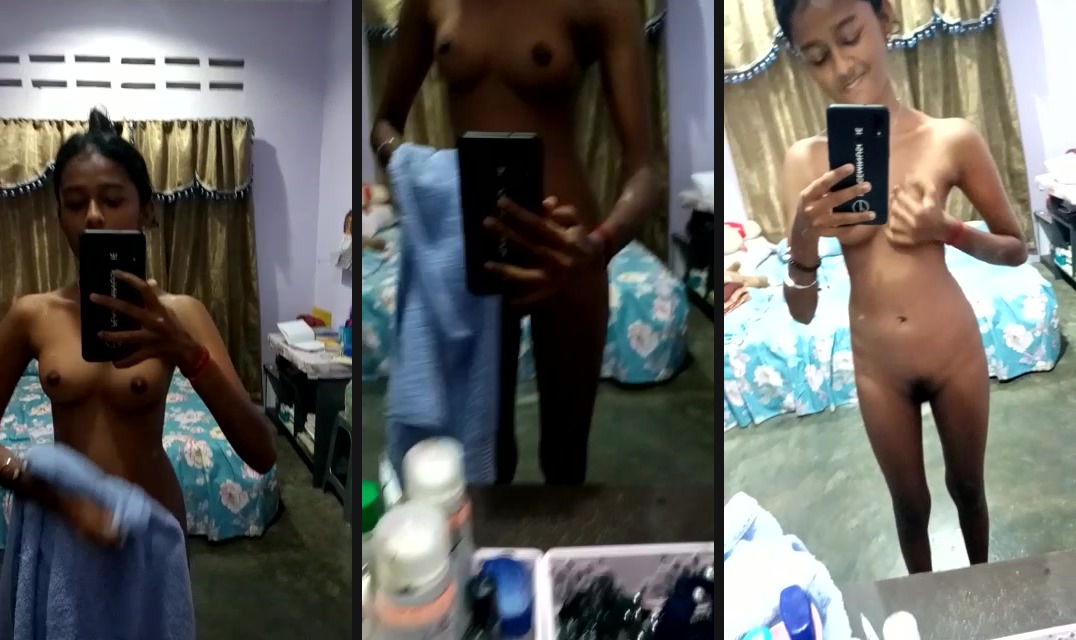 Teenage Tamil girl naked selfie in her bedroom for BF | Yet another video of Teenage Tamil girl naked selfie in her bedroom for BF is leaked in kamababa. Hot sexy footage featuring a teen Tamil girl exposing herself using a mobile camera in hand is fea...