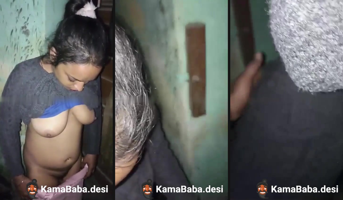 Village lady shows her naked boobs and butt for cash - Watch Sinhala Video
