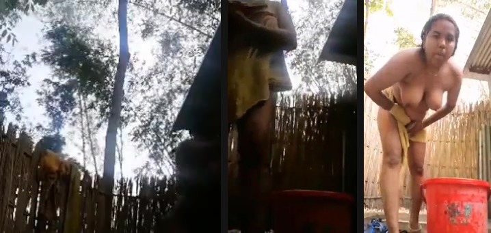 Village mom taking bath solo video leaks | Video of Village mom taking bath solo clip is in here. Setting up the camera in an open bathroom at her place; this hottie films herself.