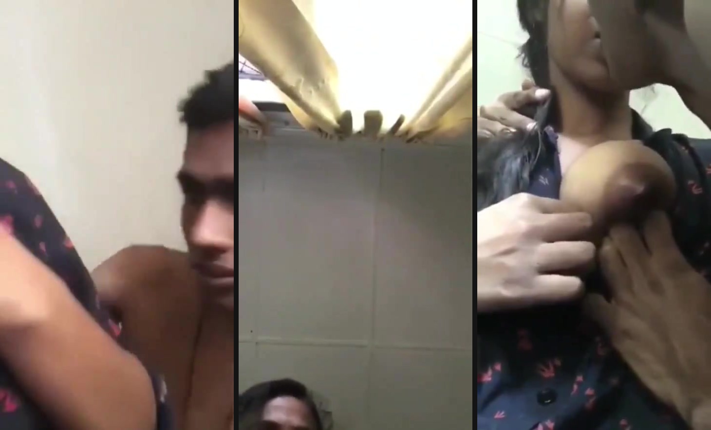 Young desi guy drinking nipple of his girlfriend | Watch video of Young desi guy drinking nipple of his GF in here. Using the mobile camera; he films this sexy moment to keep it as a memory which got leaked online.