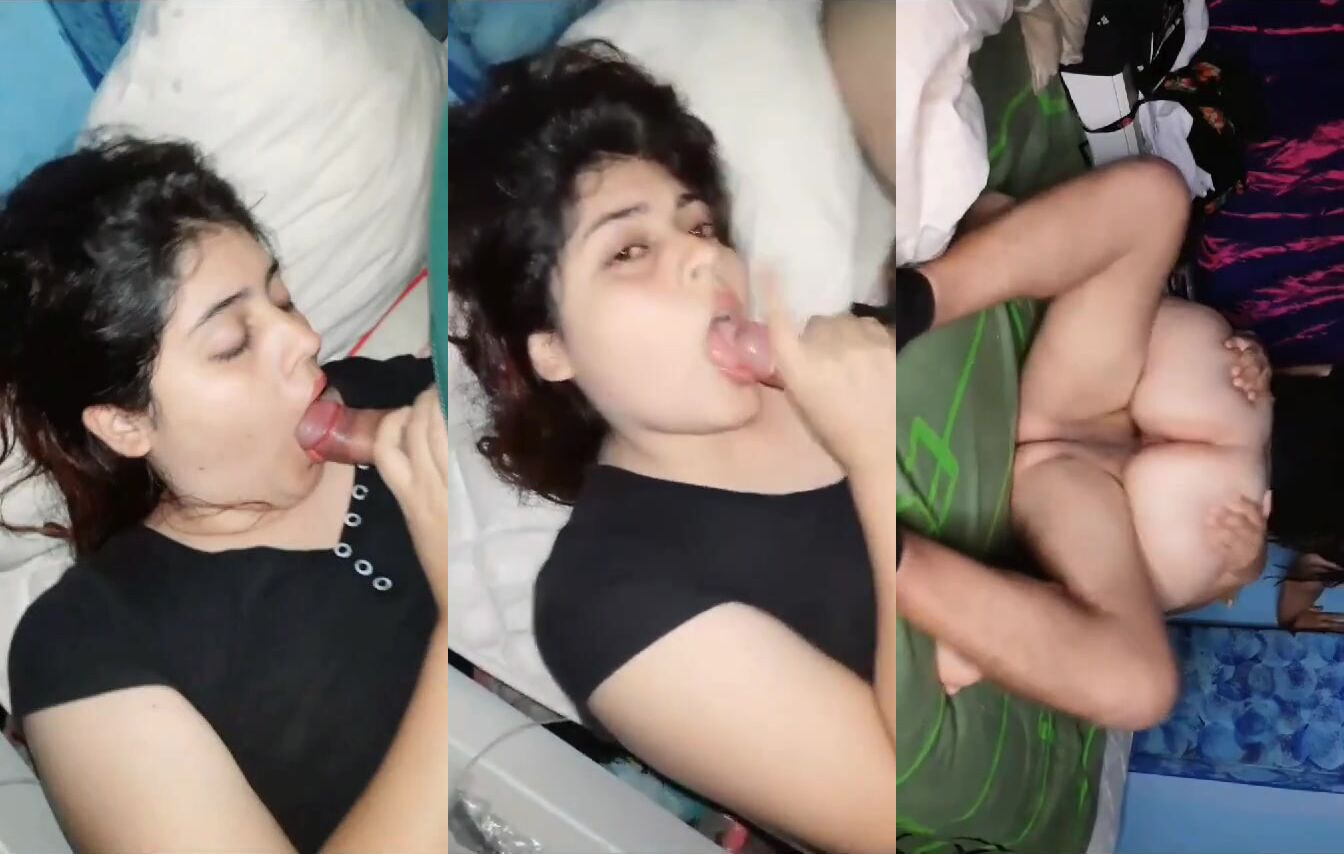 Amritsar Punjabi kudi sucking and riding lover's big cock
