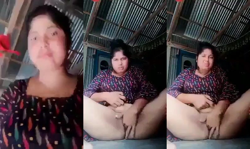 Bangla chubby boudi fingering thirsty pussy mms