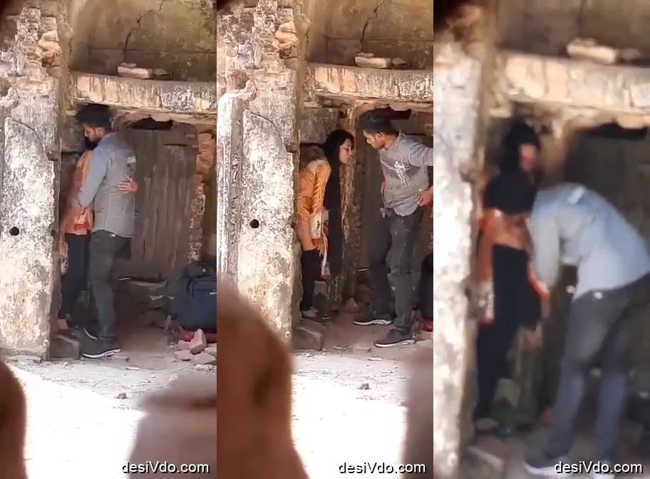 Bangla college couple secretly caught during incest sex in abandoned place