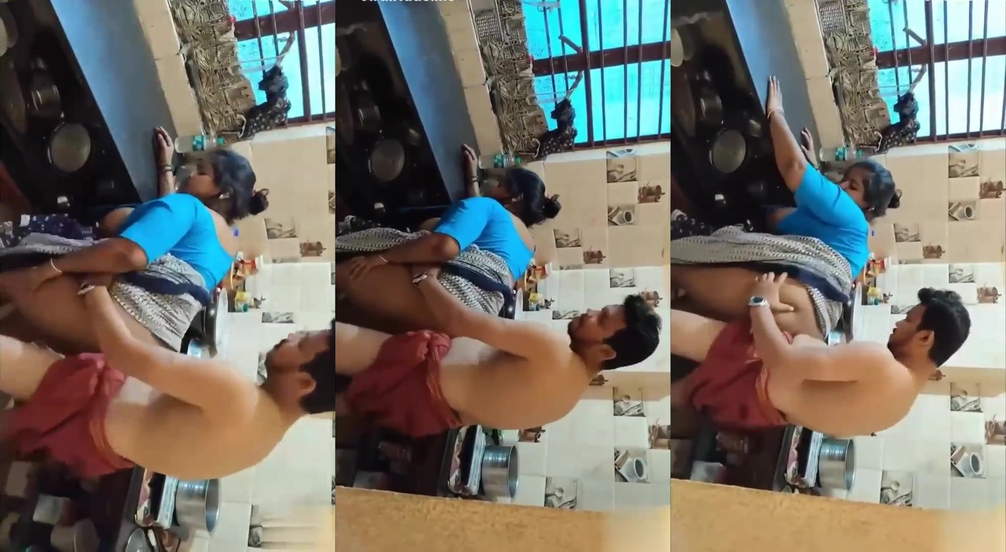 Bangla slutty boudi passionate sex in kitchen with devar