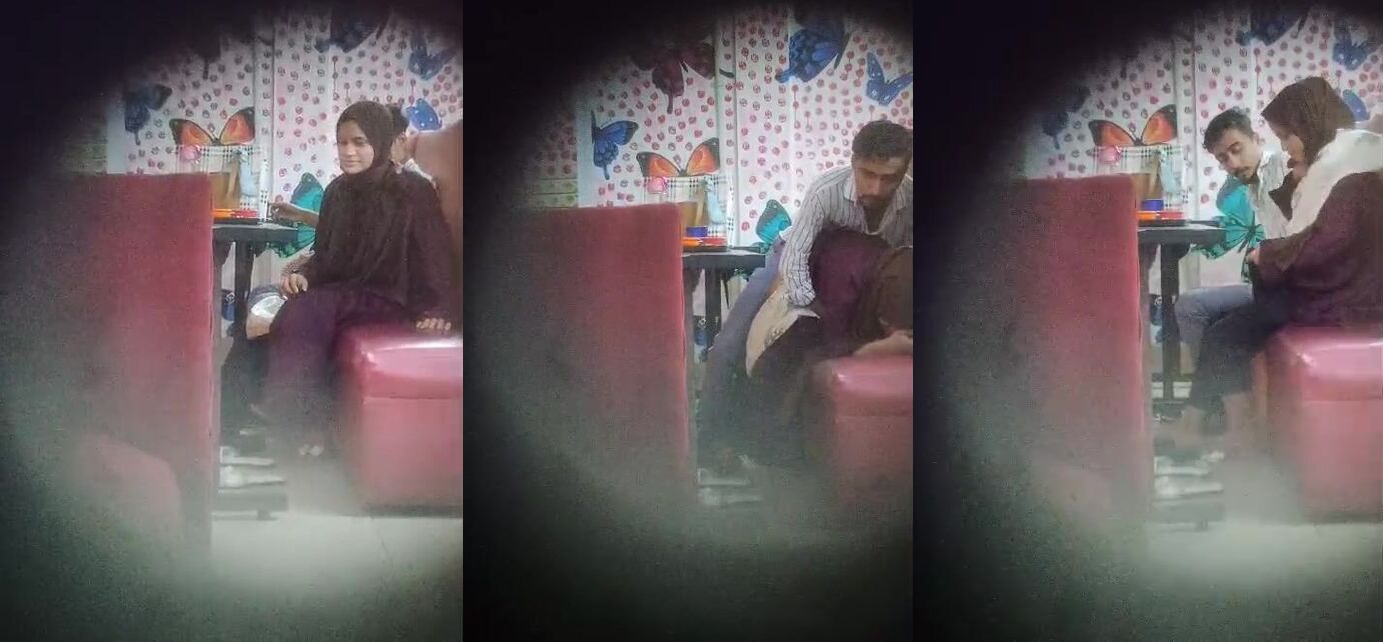 Bangladeshi hijab girl and her lover caught while fucking in restaurant