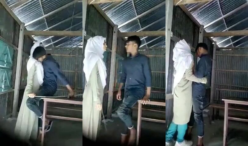 Bangladeshi Muslim Hijabi girl secret romance with lover - Sinhala Clip Online
