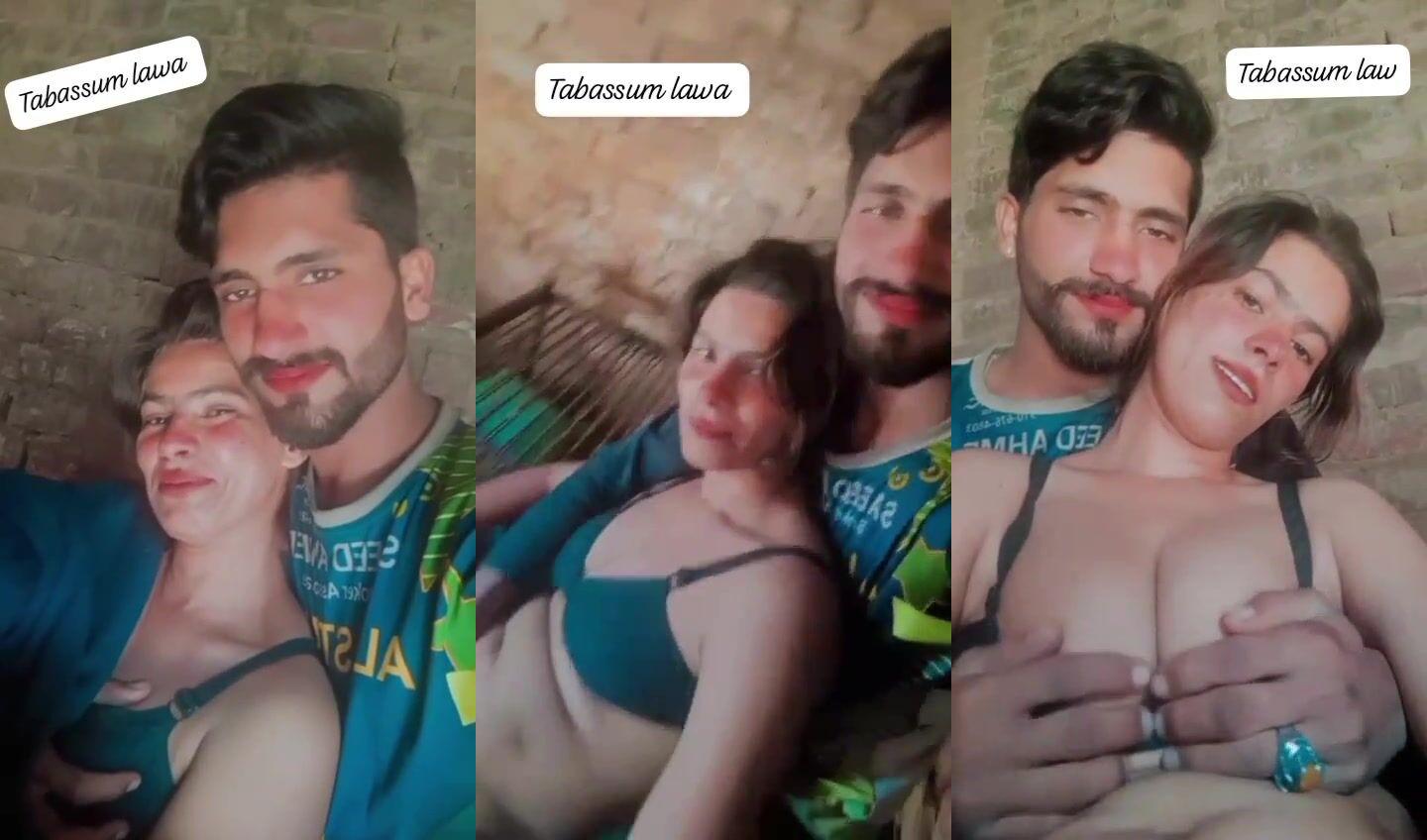 Beautiful Paki Couple Romantic Boobs Squeezing TikTok MMS