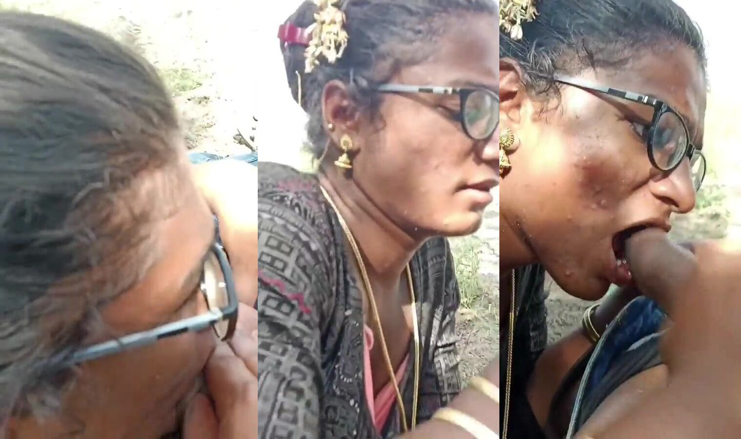 Bengali village aunty sucking young guy's cock outdoor mms - Free Watch Online
