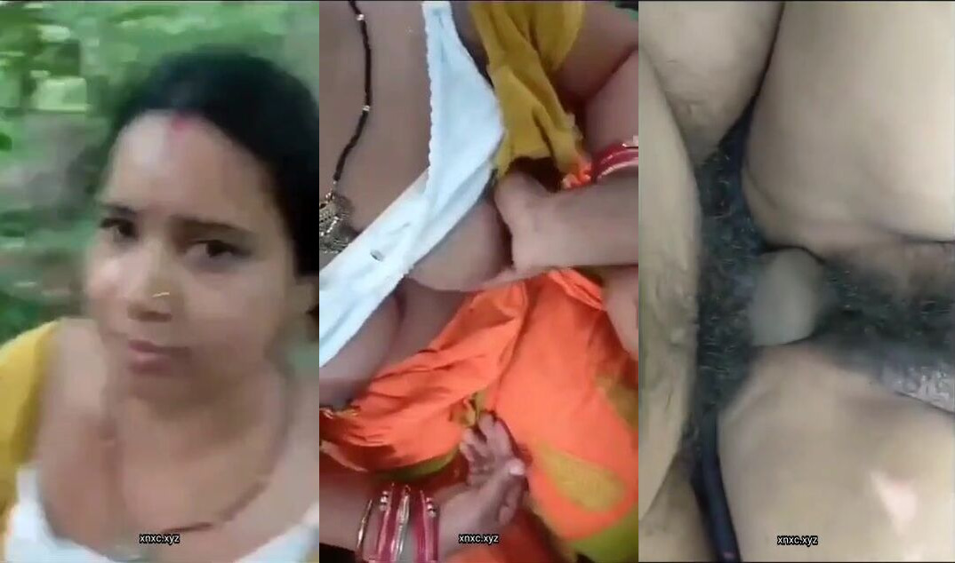 Bengali village boudi sucking dick and fucking with lover in jungle - XXX Clip