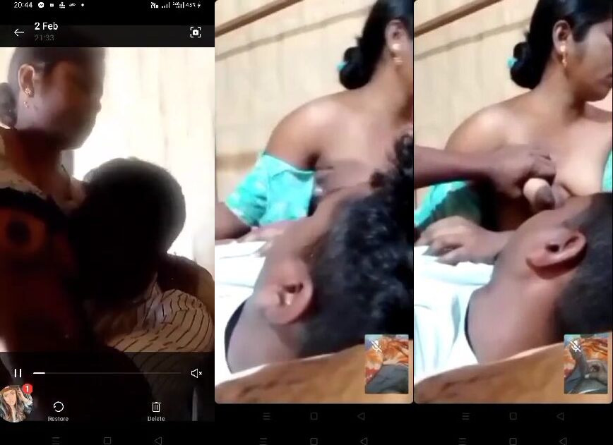 Bihari village couple live cam sex with client for money - HD Video
