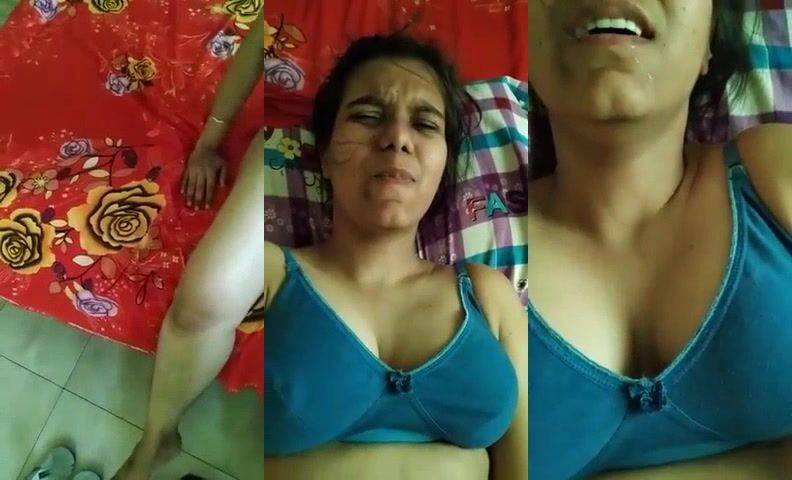 Chubby horny girlfriend fucking thirsty pussy from ex-boyfriend - Sex Video