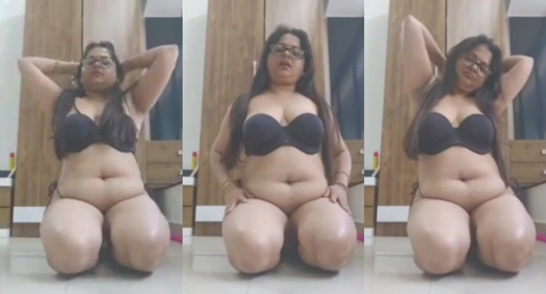 Chubby Horny Gujarati Aunty Nude Big Boobs Erotic MMS