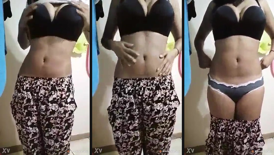Indian college girl full striptease selfie | Indian college girl full striptease selfie video is todays special in sinhalahub. This hot sexy video exposes this desi girl setting up the cam in her bedroom making a nude strip video for her BF. - Sri Lankan HD Video