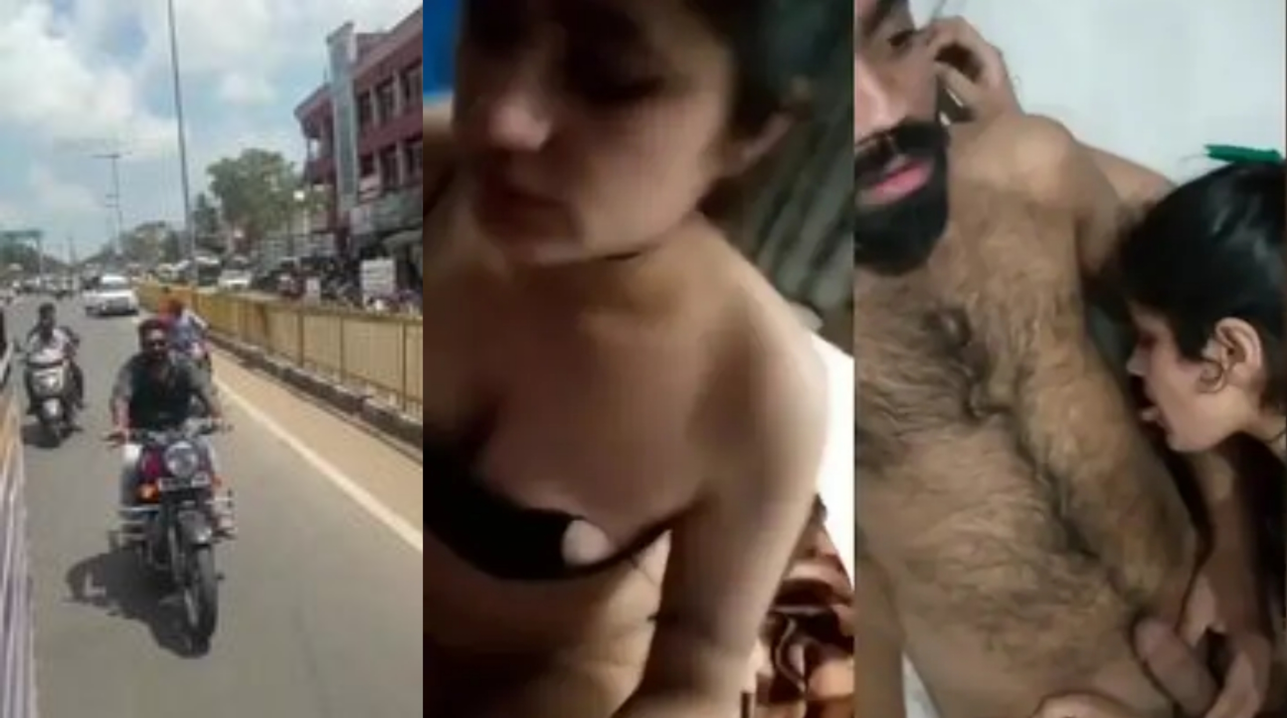 Cute Indian Girl & Her Beared Lover Passionate Sex MMS