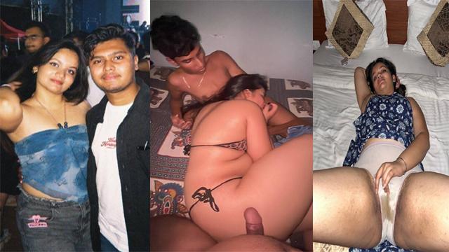 Delhi Middle-class Girl Enjoys Threesome Sex Full Night - Full HD Video