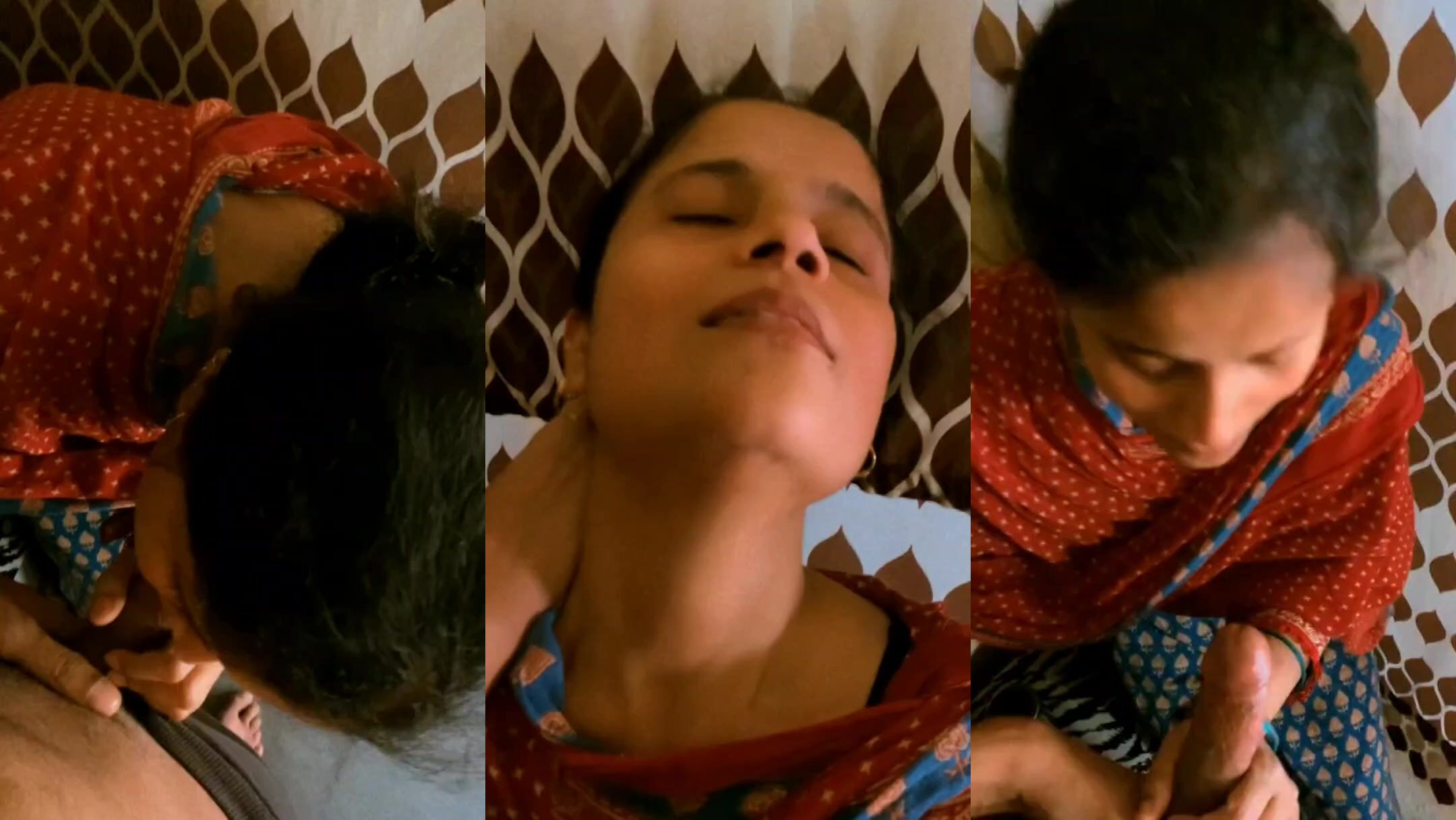 Desi bhabhi pleasing secret neighbour lover with deep blowjob - Watch Free