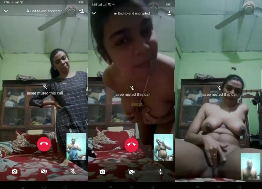 Desi Horny Husband & Wife Naked & Showed Nudes On VC - Free Online