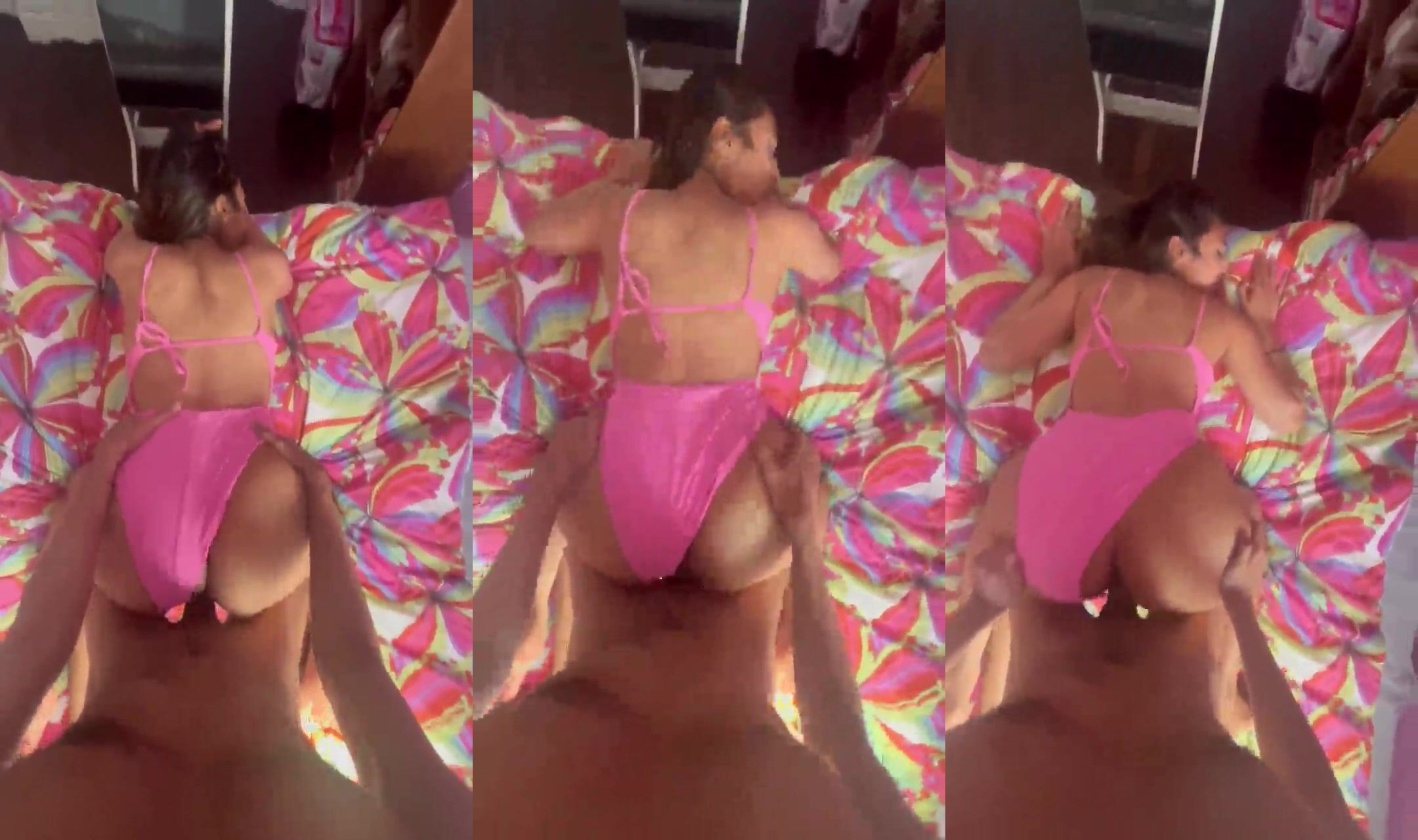 Hot pink bikini rich girl hardcore sex on Goa vacation - HD Video