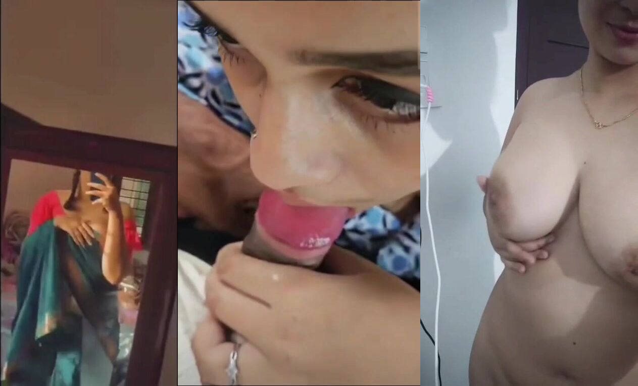Huge Boobs Tamil Wife's Quick BJ & Fucking Porn Clips