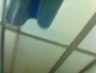 Husband caught his cheating wife fucking with lover in bathroom
