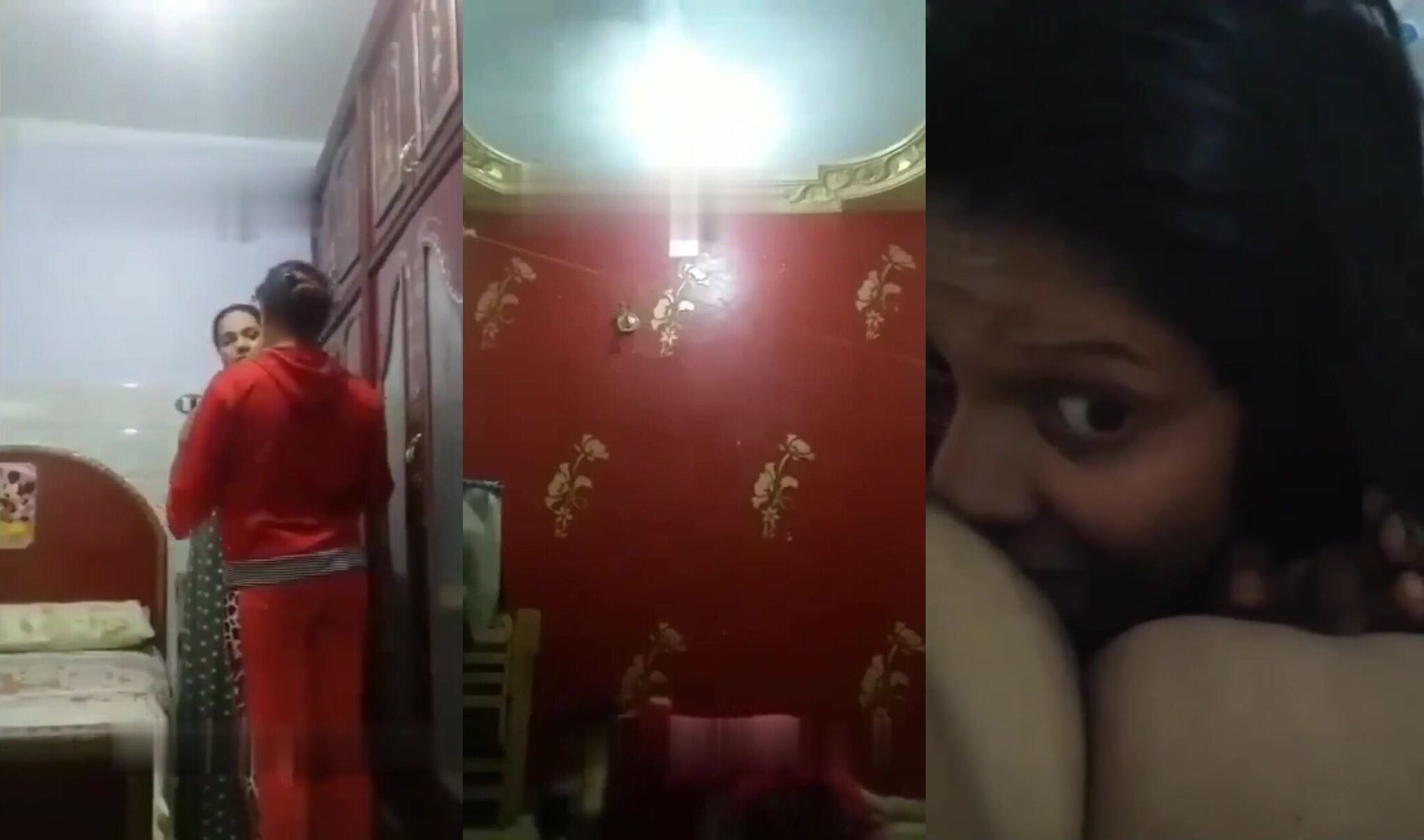 Indian Horny Lesbian Wives Hot Foreplay & Pussy Eating MMS