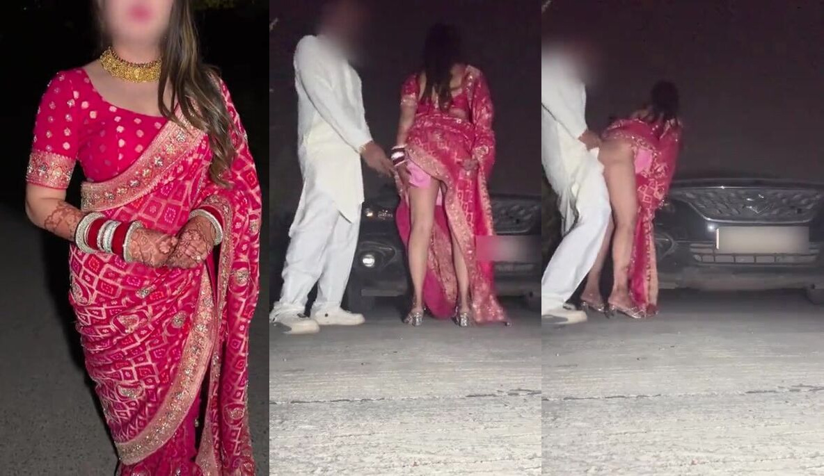 Indian slutty politican spicy outdoor sex at night