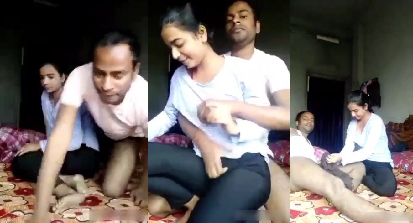 Indian Tution Teacher Arousing Hot Student & Getting Blowjob