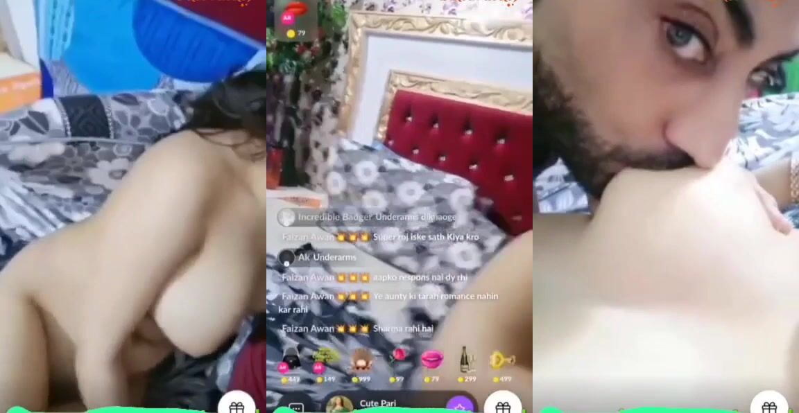 Kashmiri Muslim couple real live romantic sex on tango