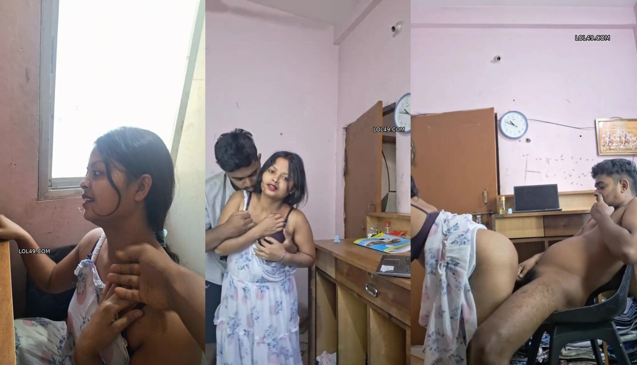 Malayali college girl romantic foreplay and sex with lover