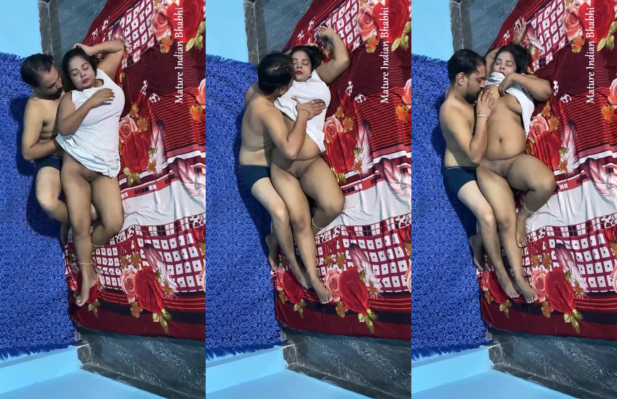 Mature Indian bhabhi hot romance and boobs sucking sex clip