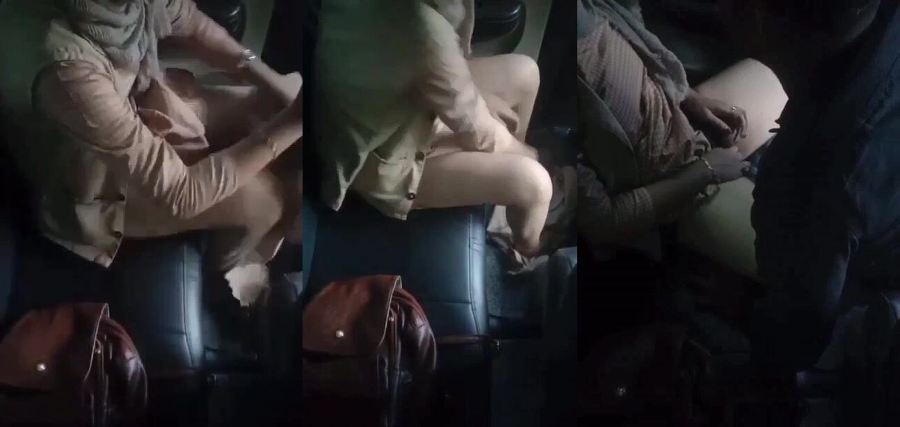 Muslim Boyfriend Licking Gf's Pussy In Car After Sex