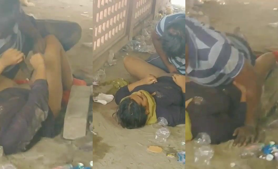 Muslim man Javed fucking outdoor cheap randi Aliya viral xxx mms