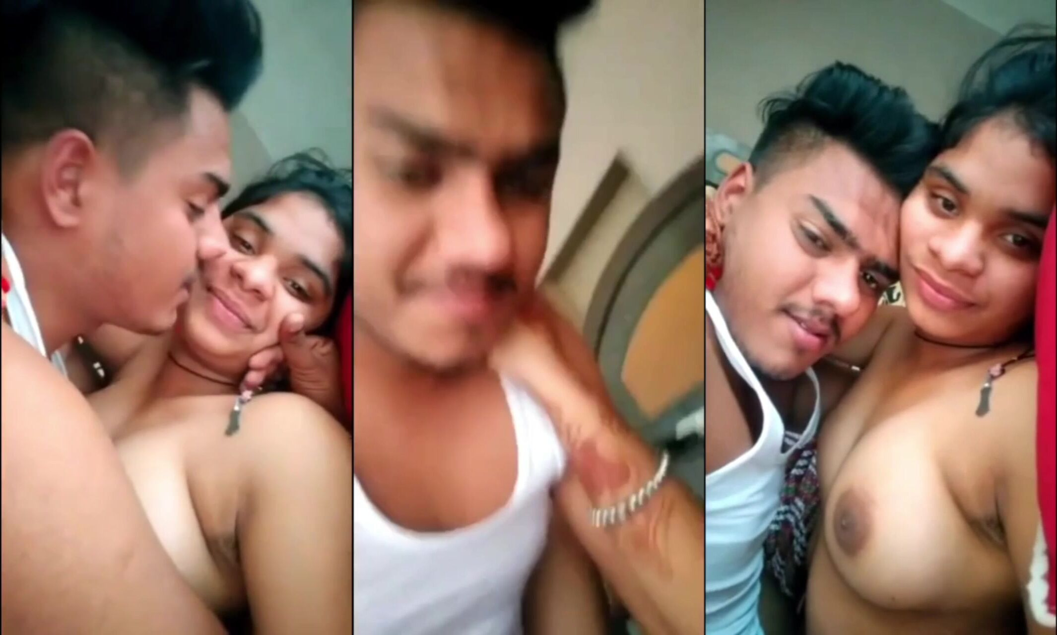 Newwed Rajasthani couple's hot morning chudai mms